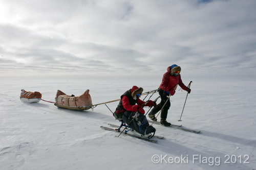 Tahoe Sierra Transportation owner skis to the South Pole with Grant Korgan.
